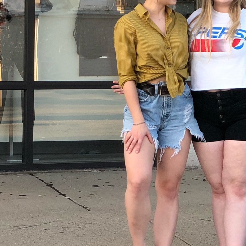 Striped Button Up - Picture 3 of 3